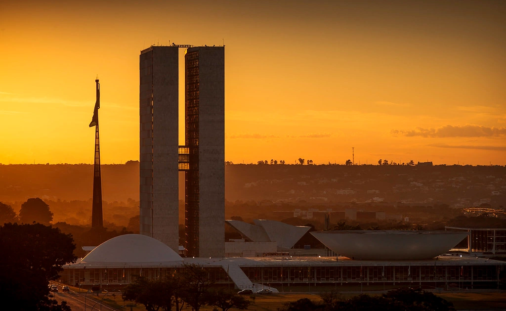 Vista de Brasilia, onde ficam os tribunais superiores que julgam temas imobiliarios