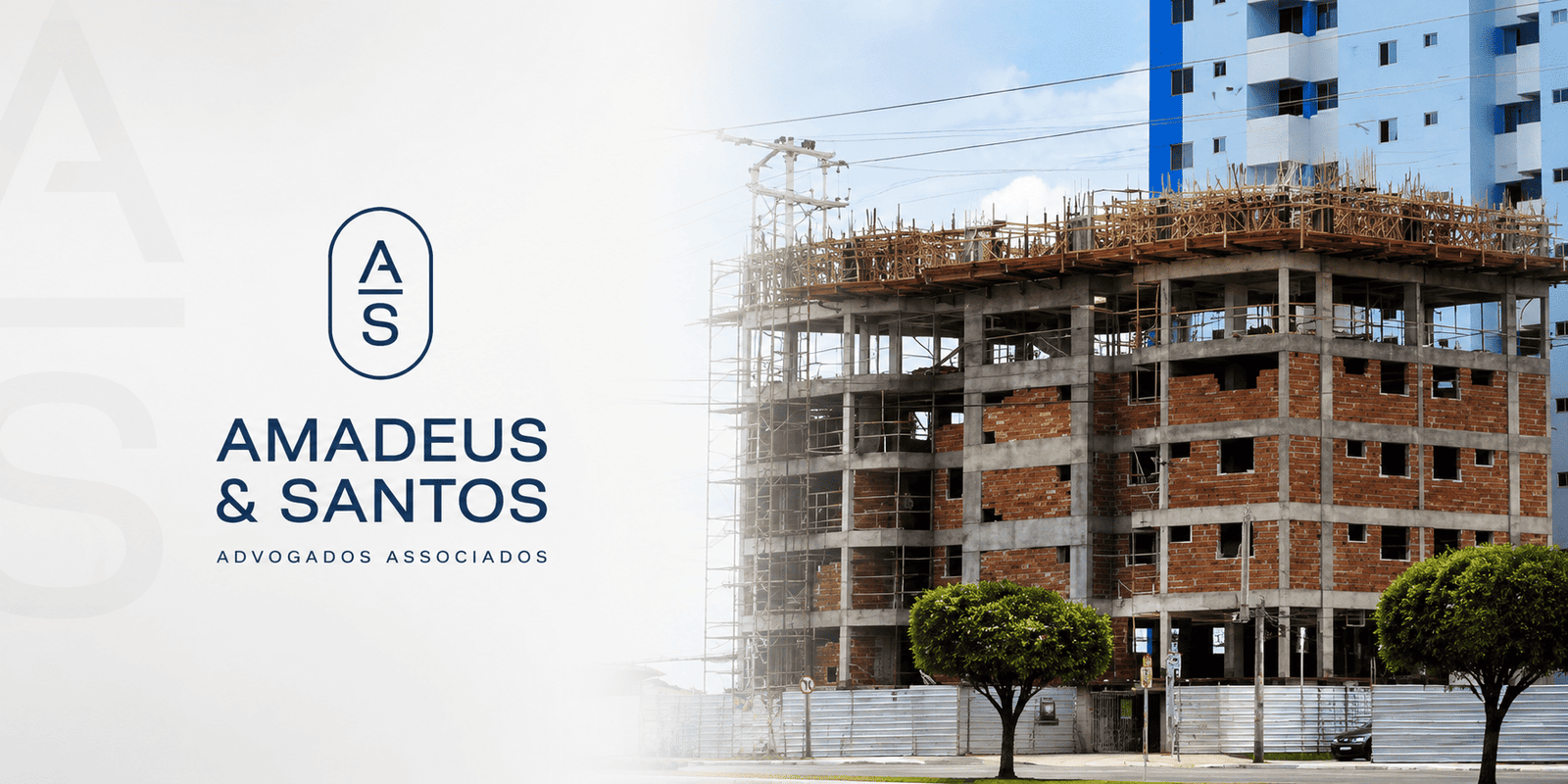 Obra de edificio residencial adquirido na planta